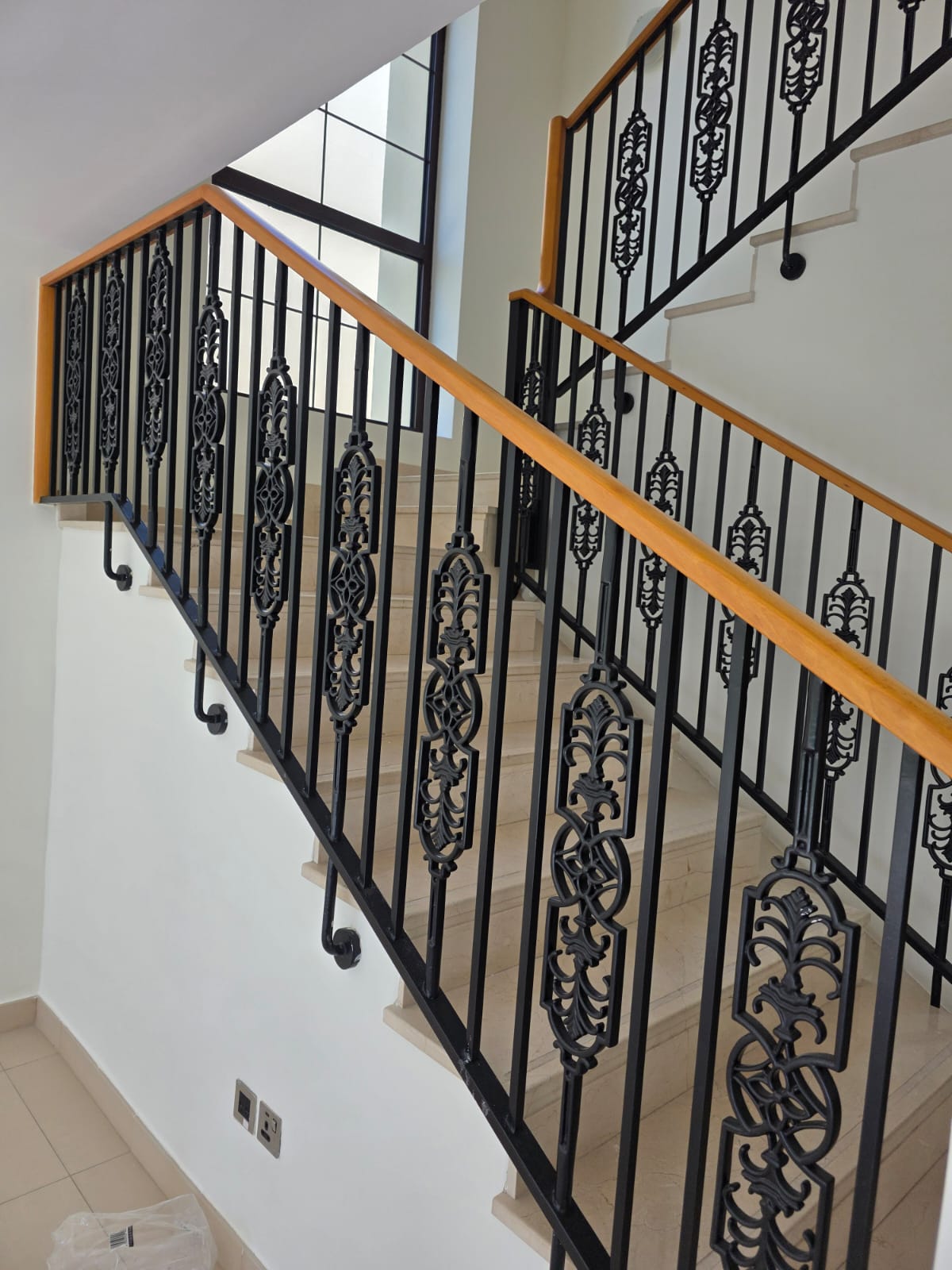STAIRCASE RAILING — before